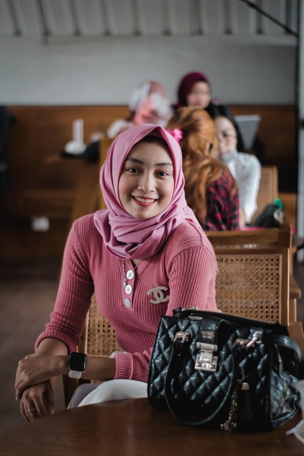 Soft Pink Long-Sleeved Top