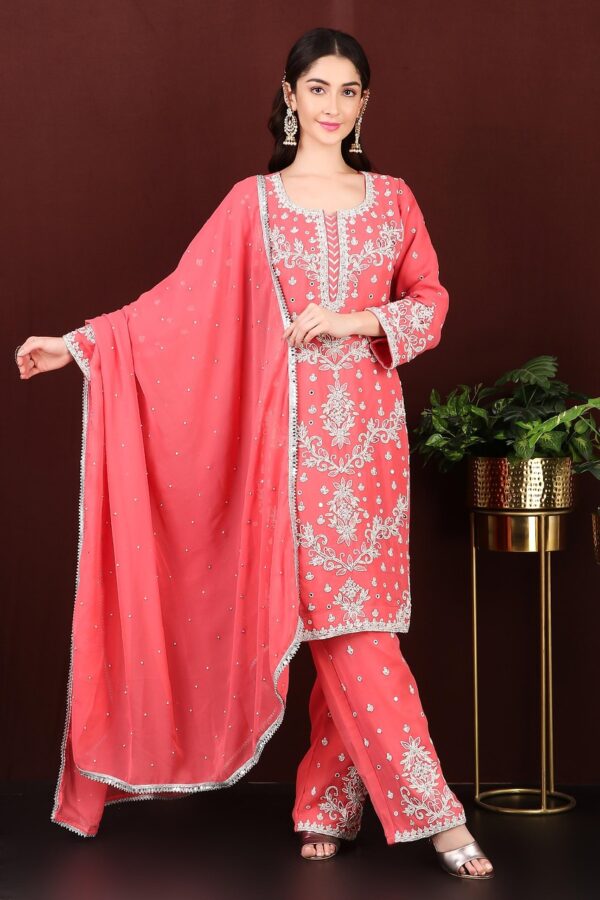Women's Embroidered Silk