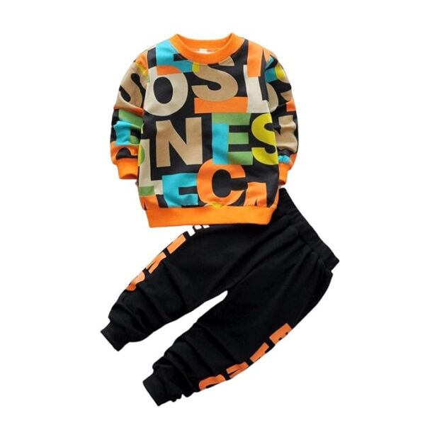 Kids' Letter Print Outfit