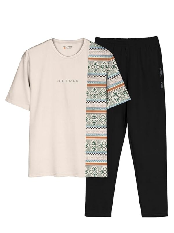 Men's Casual Printed Set